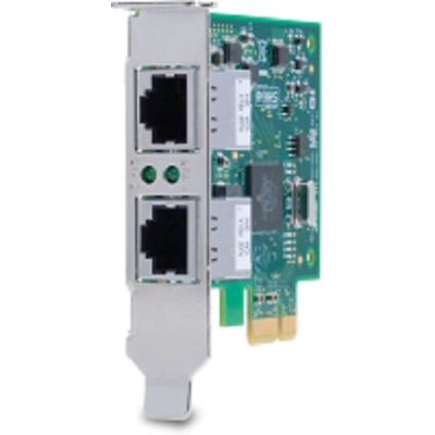 Allied Telesis AT-2911T/2 Gigabit Ethernet PCIe 2.0 Low-Profile Netzwerkadapter Allied Telesis AT-2911T/2 Gigabit Ethernet PCIe 2.0 Low-Profile Netzwerkadapter