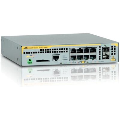 Allied Telesis AT-x230-10GP-50 Managed L2+ Gigabit Ethernet - PoE - Grijs Allied Telesis AT-x230-10GP-50 Managed L2+ Gigabit Ethernet - PoE - Grijs