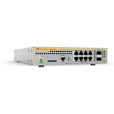 Allied Telesis AT-X230-10GP-30 Layer 3 Managed Switch - 8 Ports, PoE Support Allied Telesis AT-X230-10GP-30 Layer 3 Managed Switch - 8 Ports, PoE Support