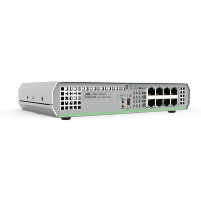 Allied Telesis AT-GS910/8-30 Netzwerkswitch - 8 Port Gigabit Layer 2 Grau Allied Telesis AT-GS910/8-30 Netzwerkswitch - 8 Port Gigabit Layer 2 Grau