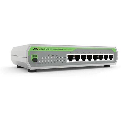 Allied Telesis AT-FS710/8E-60 Switch - 8 Port 10/100 Mbps PoE Grey Allied Telesis AT-FS710/8E-60 Switch - 8 Port 10/100 Mbps PoE Grey