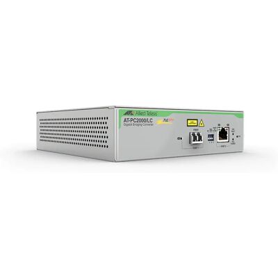 Allied Telesis AT-PC2000/LC-60 Network Media Converter - Grey Allied Telesis AT-PC2000/LC-60 Network Media Converter - Grey