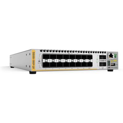 Allied Telesis AT-X550-18XSQ-B51 10G Ethernet Grey Network Switch Allied Telesis AT-X550-18XSQ-B51 10G Ethernet Grey Network Switch