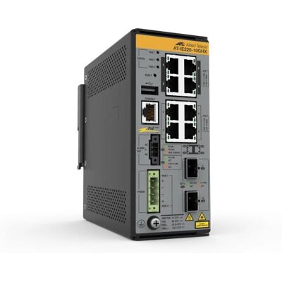 Allied Telesis IE220-10GHX Switch Géré L2 Gigabit Ethernet PoE Gris - Publicité Allied Telesis IE220-10GHX Switch Géré L2 Gigabit Ethernet PoE Gris - Publicité