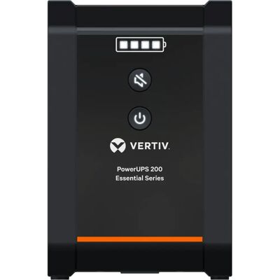 Vertiv PowerUPS 200 Essential Line-Interactieve 1000VA - UPS Vertiv PowerUPS 200 Essential Line-Interactieve 1000VA - UPS