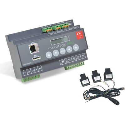 Smartfox Pro 2 Solar-Energiemanagementsystem inkl. 100A Stromwandlern Smartfox Pro 2 Solar-Energiemanagementsystem inkl. 100A Stromwandlern