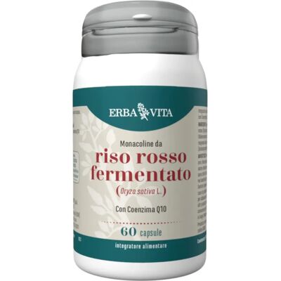 Integratore Riso Rosso Fermentato Erba Vita - Colesterolo Integratore Riso Rosso Fermentato Erba Vita - Colesterolo