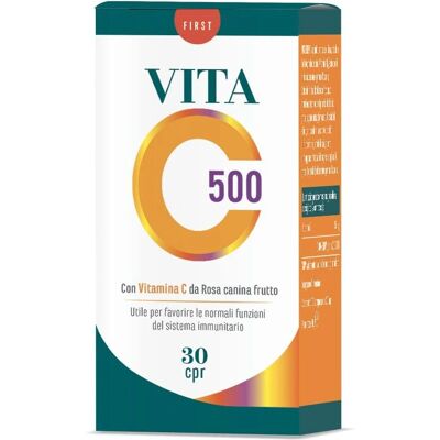 Erba Vita Vita C 500 Rosa Canina - Integratore per il sistema immunitario Erba Vita Vita C 500 Rosa Canina - Integratore per il sistema immunitario