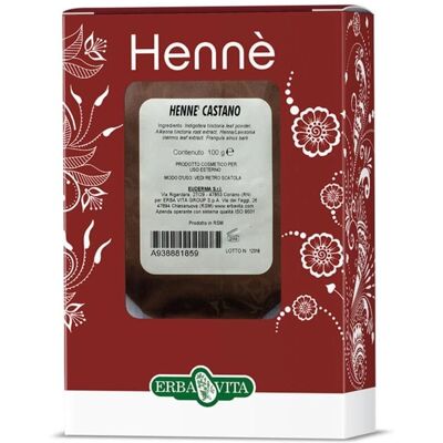Colorante Erba Vita Castano - Tintura Naturale per Capelli - 100g Colorante Erba Vita Castano - Tintura Naturale per Capelli - 100g