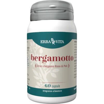 Erba Vita Bergamotto 60 Capsule - Supporto Colesterolo Erba Vita Bergamotto 60 Capsule - Supporto Colesterolo
