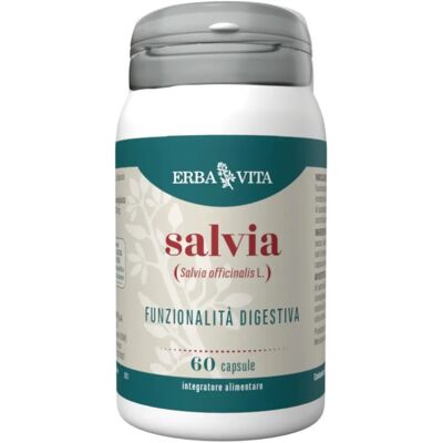 ERBA VITA Salvia 500 mg - Supporto digestivo e menopausa ERBA VITA Salvia 500 mg - Supporto digestivo e menopausa