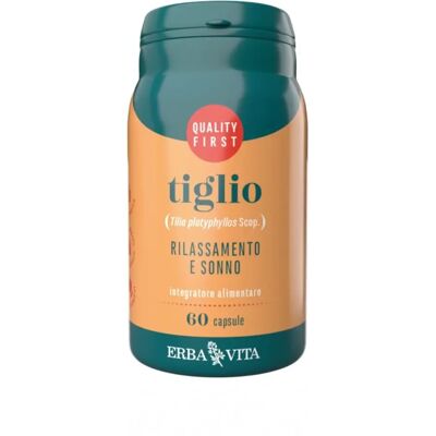 ERBA VITA GROUP SpA Erba Vita Tiglio 450 mg 60 Capsule - Integratore Alimentare ERBA VITA GROUP SpA Erba Vita Tiglio 450 mg 60 Capsule - Integratore Alimentare