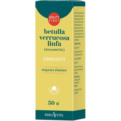 ERBA VITA Betulla Linfa - Integratore Naturale di Linfa di Betulla ERBA VITA Betulla Linfa - Integratore Naturale di Linfa di Betulla
