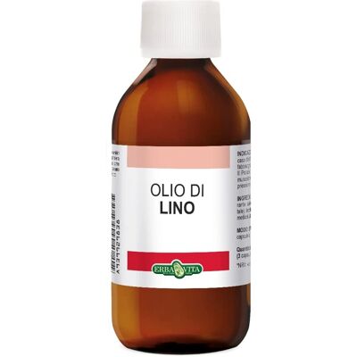Olio di Lino Erba Vita - Supporto alle Membrane Cellulari - 100ml Olio di Lino Erba Vita - Supporto alle Membrane Cellulari - 100ml