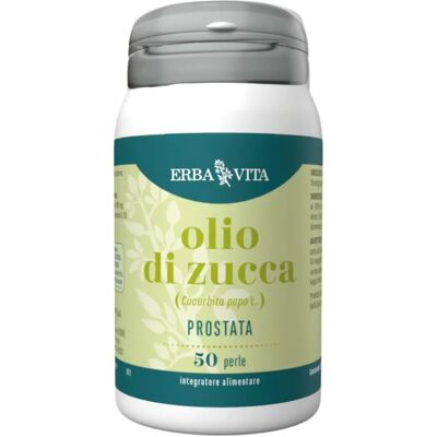 Integratore di Olio di Semi di Zucca Erba Vita - Salute Prostata e Urinaria Integratore di Olio di Semi di Zucca Erba Vita - Salute Prostata e Urinaria
