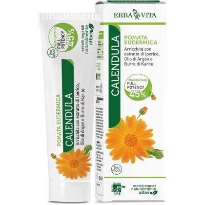 Crema Viso Calendula Erba Vita - Lenitiva e Idratante Crema Viso Calendula Erba Vita - Lenitiva e Idratante