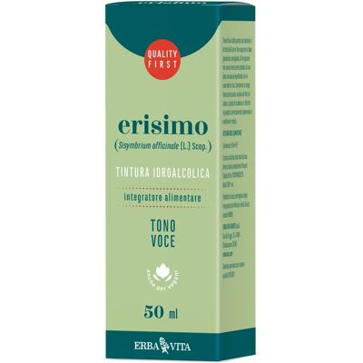 Erba Vita Erisimo Sommita 50ml - Supporto Voce & Erba Lenitiva Erba Vita Erisimo Sommita 50ml - Supporto Voce & Erba Lenitiva