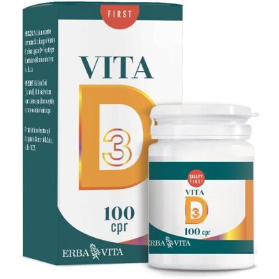 Integratore Vitamina D3 Erba Vita - Benessere Immunitario e Osseo Integratore Vitamina D3 Erba Vita - Benessere Immunitario e Osseo