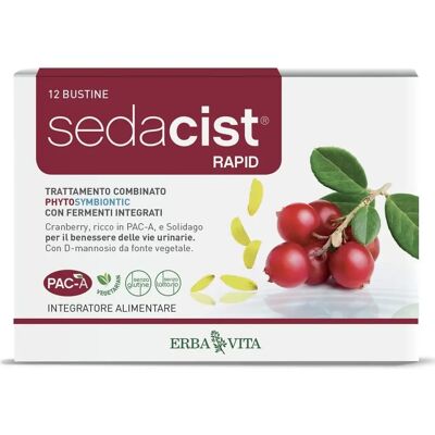 Erba Vita Sedacist Rapid - Supporto Urinario 6+6 bustine Erba Vita Sedacist Rapid - Supporto Urinario 6+6 bustine