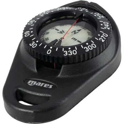Mares Diving Compass - Oil-filled, Compact, Scratch-Resistant Mares Diving Compass - Oil-filled, Compact, Scratch-Resistant