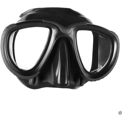 Mares Tana - Lente Trasparente: Colore: Nero - Maschera Sub Mares Tana - Lente Trasparente: Colore: Nero - Maschera Sub