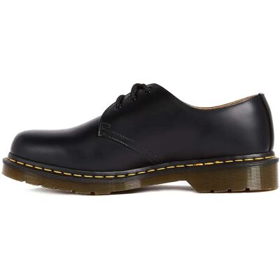 Dr. Martens 1461 - Svart Slät/Gul Söm Dr. Martens 1461 - Svart Slät/Gul Söm