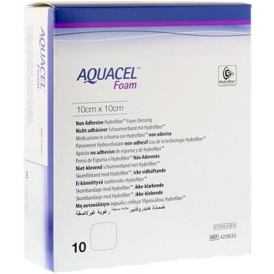 Convatec Hydrofiber Nicht-klebende Wundauflage - 10x10cm Convatec Hydrofiber Nicht-klebende Wundauflage - 10x10cm