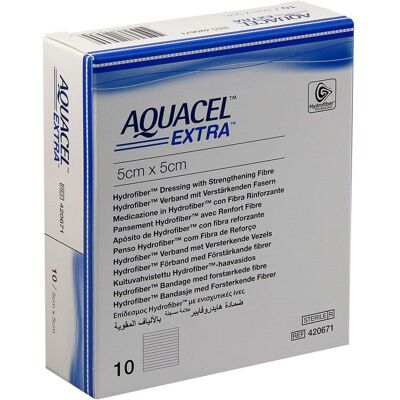 Aquacel Extra 5x5cm Verband - Wundverband Aquacel Extra 5x5cm Verband - Wundverband