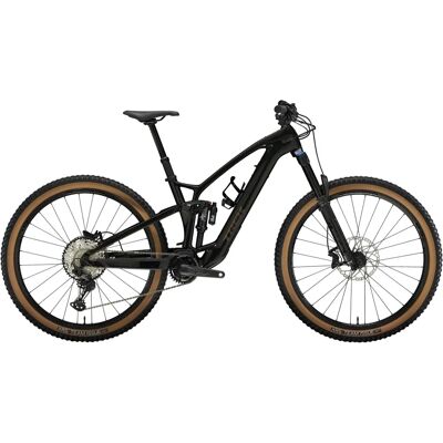 Vélo tout-terrain électrique Trek Fuel Exe 9.7 Deep Smoke 29" - Léger en carbone - Publicité Vélo tout-terrain électrique Trek Fuel Exe 9.7 Deep Smoke 29" - Léger en carbone - Publicité