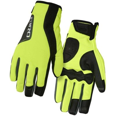 Guanti da ciclismo resistenti all'acqua Giro Ambient 2.0 - Nero/Giallo Guanti da ciclismo resistenti all'acqua Giro Ambient 2.0 - Nero/Giallo