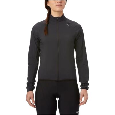 Giro Schwarze Windjacke - Leicht, Packbar, Reflektierend Giro Schwarze Windjacke - Leicht, Packbar, Reflektierend