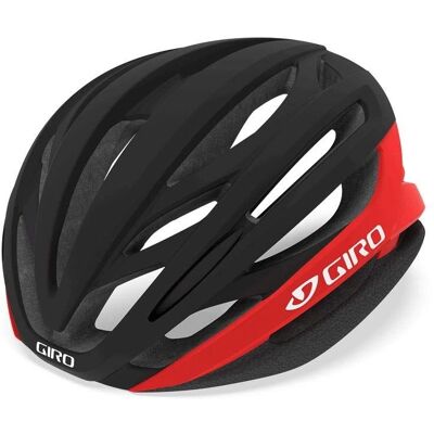 Casque unisexe pour adultes Giro Syntax - Noir/Rouge - Léger et Réglable Casque unisexe pour adultes Giro Syntax - Noir/Rouge - Léger et Réglable