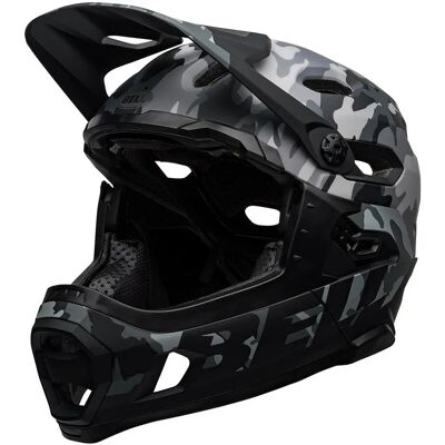 Casque Bell Super DH MIPS - Camo noir - Publicité Casque Bell Super DH MIPS - Camo noir - Publicité