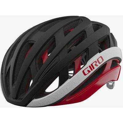 Giro Helios Spherical - Noir Mat/Rouge - Publicité Giro Helios Spherical - Noir Mat/Rouge - Publicité