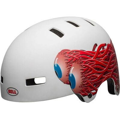 Bell SPAN Kinder Fahrradhelm - Weiß, Skate BMX Bell SPAN Kinder Fahrradhelm - Weiß, Skate BMX