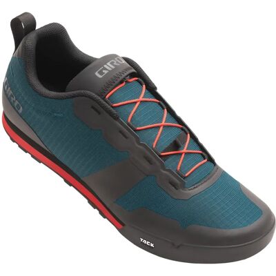 Giro Tracker Fastlace - Chaussures VTT - Homme Harbor Blue Red - Chaussures VTT - Publicité Giro Tracker Fastlace - Chaussures VTT - Homme Harbor Blue Red - Chaussures VTT - Publicité