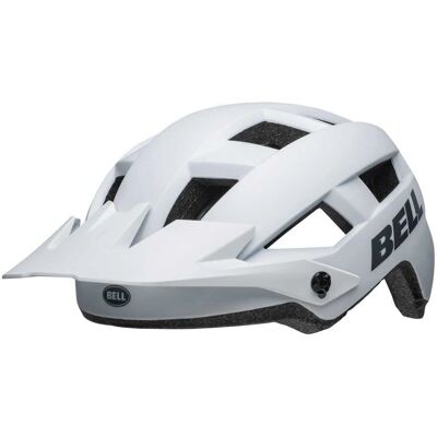Casque Cyclisme Bell Spark 2 Blanc Mat - Visière Réglable - Publicité Casque Cyclisme Bell Spark 2 Blanc Mat - Visière Réglable - Publicité