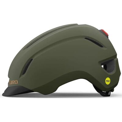 Casco urbano con LED Giro Caden II - Verde, S Casco urbano con LED Giro Caden II - Verde, S