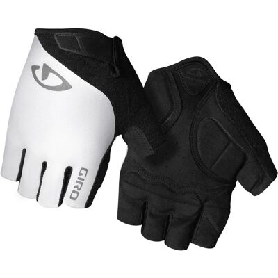 Gants de Cyclisme Blanc/Noir XL Giro - Prise confortable - Publicité Gants de Cyclisme Blanc/Noir XL Giro - Prise confortable - Publicité