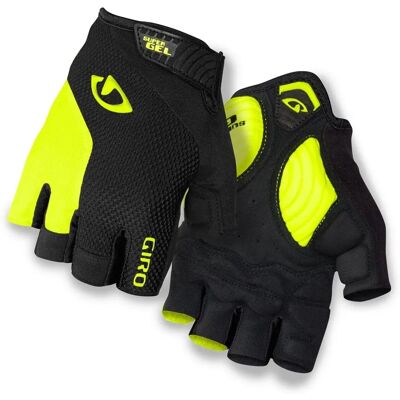 Giro Marca Modello - Guanti da ciclismo neri / giallo evidenziatore Giro Marca Modello - Guanti da ciclismo neri / giallo evidenziatore