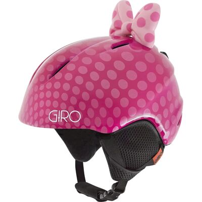 Giro Launch Plus Jr Pink Bow Polka Dots - Kask Giro Launch Plus Jr Pink Bow Polka Dots - Kask