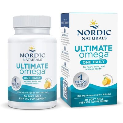 Nordic Naturals Ultimate Omega One Daily - 1075mg Lemon - 30 softgels Nordic Naturals Ultimate Omega One Daily - 1075mg Lemon - 30 softgels