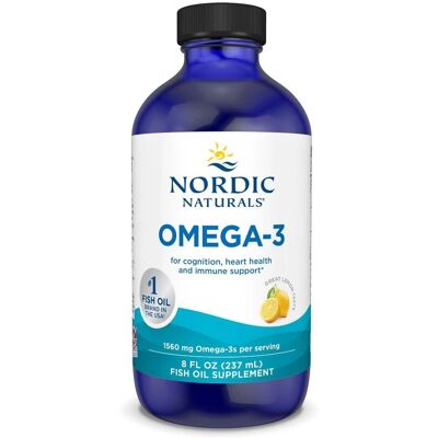 Nordic Naturals Omega-3 Lemon Flavor 1560 mg - Omega-3 supplement Nordic Naturals Omega-3 Lemon Flavor 1560 mg - Omega-3 supplement
