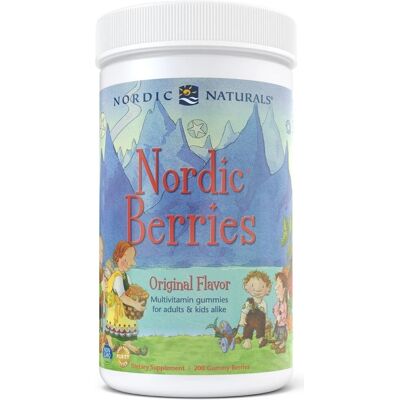 Nordic Naturals Nordic Berries Multivitamin Gummies - Original Flavor - 200 Gummy Berries Nordic Naturals Nordic Berries Multivitamin Gummies - Original Flavor - 200 Gummy Berries