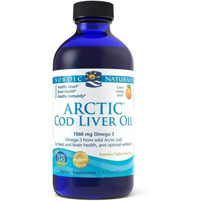 Nordic Naturals Arctic Cod Liver Oil 1060mg Orange - Lebertran Nordic Naturals Arctic Cod Liver Oil 1060mg Orange - Lebertran