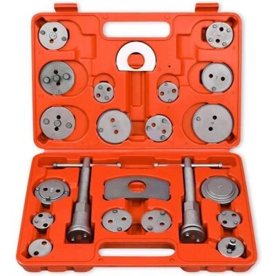 LARS360 - 23-piece presse-piston - Outils pour étrier de frein - Publicité LARS360 - 23-piece presse-piston - Outils pour étrier de frein - Publicité