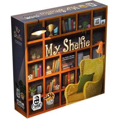 Lucky Duck Games My Shelfie Strategy Game - 2-4 Players, Ages 8+ Lucky Duck Games My Shelfie Strategy Game - 2-4 Players, Ages 8+
