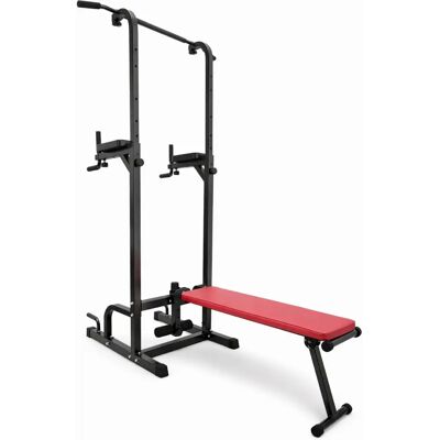 FFITNESS - Chin up Power Tower - Torre di allenamento - Attrezzi fitness FFITNESS - Chin up Power Tower - Torre di allenamento - Attrezzi fitness