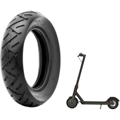 ECOVELO - 10x2.50 - Renforcé 4PR - Pneumatique pour scooter électrique - Tire - Publicité ECOVELO - 10x2.50 - Renforcé 4PR - Pneumatique pour scooter électrique - Tire - Publicité