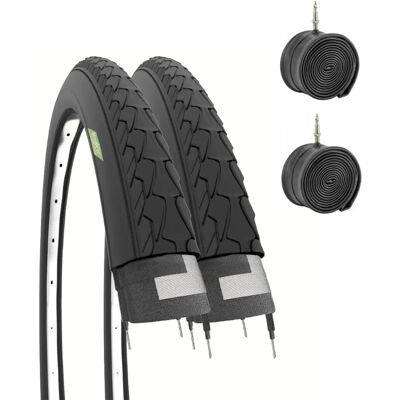 ECOVELO - Gravel Fietsbanden - 700x35 - Opvouwbaar - Zwart ECOVELO - Gravel Fietsbanden - 700x35 - Opvouwbaar - Zwart